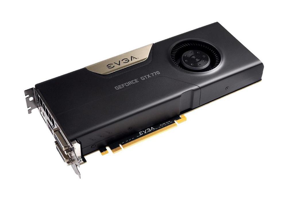 02GP42770 EVGA Nvidia GeForce GTX 770 2GB GDDR5 256-Bit HDMI / DisplayPort / Dual DVI PCI-Express 3.0 x16 Video Graphics Card