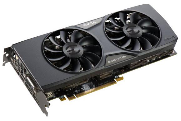 02GP42957 EVGA GeForce GTX 950 SSC 2GB 128-Bit GDDR5 PCI Express 3.0 DVI-I/ HDMI/ 3x DisplayPort Video Graphics Card with ACX 2.0 Cooler