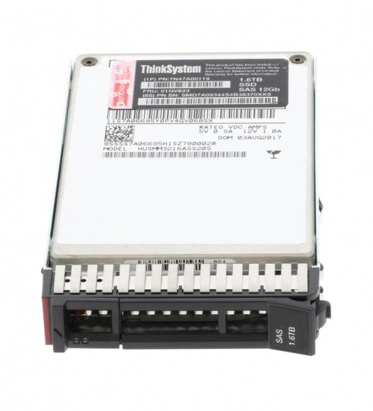02JG489 Lenovo 1.6TB TLC Mainstream SAS 12Gbps Hot Swap 2.5-inch Internal Solid State Drive (SSD)