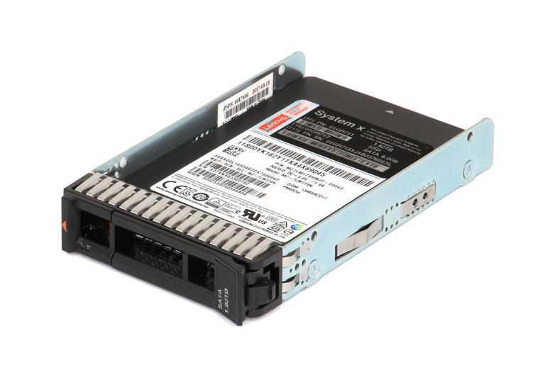 02JG546 Lenovo 1.92TB TLC SATA 6Gbps Hot Swap Mainstream Endurance 2.5-inch Internal Solid State Drive (SSD)