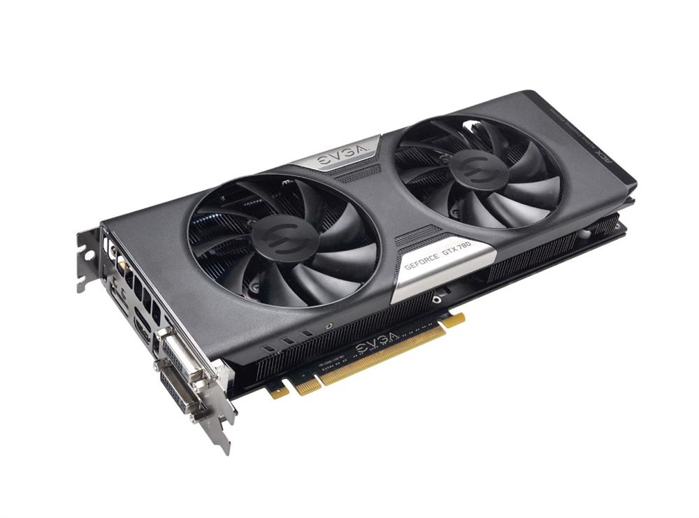 03G-P4-3783 EVGA GeForce GTX 780 3GB GDDR5 384-Bit HDMI / DVI / DisplayPort / SLI Support PCI-Express 3.0 Video Graphics Card with ACX Cooler