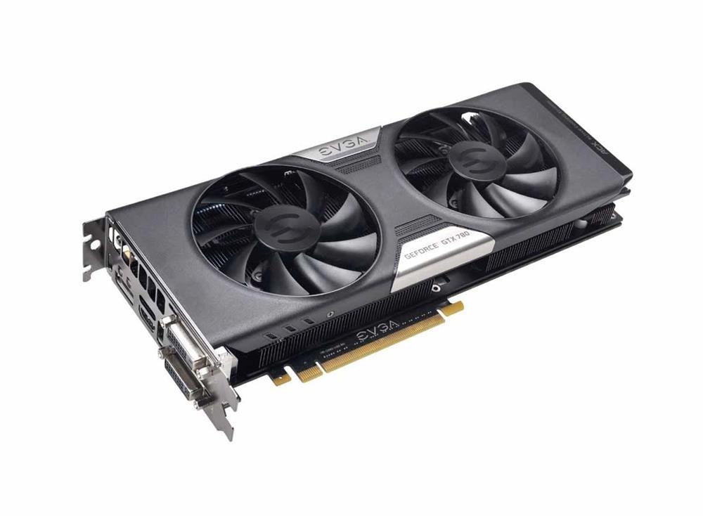 03GP42784 EVGA GeForce GTX 780 SC 3GB GDDR5 384-Bit HDMI / DisplayPort / Dual DVI PCI-Express 3.0 x16 Video Graphics Card