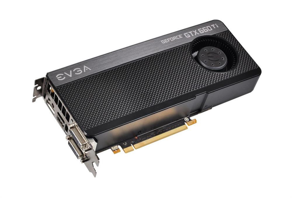 03GP43663 EVGA Nvidia GeForce GTX 660 Ti SC+ 3GB GDDR5 HDMI / DVI-I / DVI-D / Display-Port / SLI Support PCI-Express 3.0 x16 Video Graphics Card