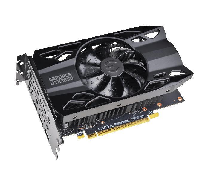 04G-P4-1153-KF EVGA Nvidia GeForce GTX 1650 XC 4GB GDDR5 128-Bit HDMI / 2x DisplayPort PCI-Express 3.0 Video Graphics Card
