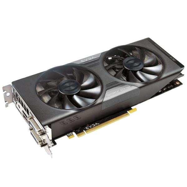 04G-P4-2768-AR EVGA Nvidia GeForce GTX 760 SC 4GB GDDR5 256-Bit HDMI / DisplayPort / DVI-I / DVI-D SLI Support PCI-Express 3.0 Video Graphics Card with ACX Cooler