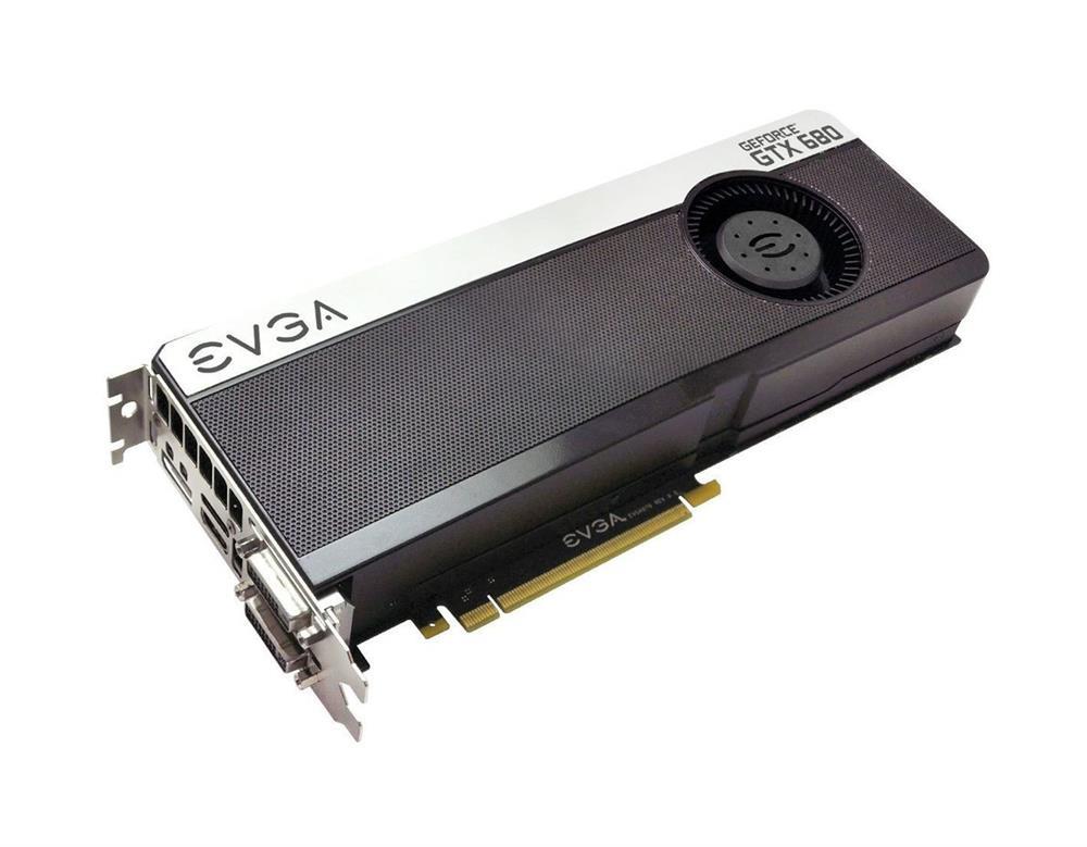 04G-P4-3687-A1 EVGA Nvidia GeForce GTX 680 FTW+ 4GB GDDR5 256-Bit HDMI / DisplayPort / Dual DVI / HDCP Ready / SLI Support PCI-Express 3.0 x16 Video Graphics Card