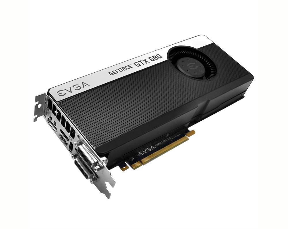 04GP42686 EVGA Nvidia GeForce GTX 680 4GB GDDR5 256-Bit HDMI / DisplayPort / Dual DVI PCI-Express 3.0 x16 Video Graphics Card