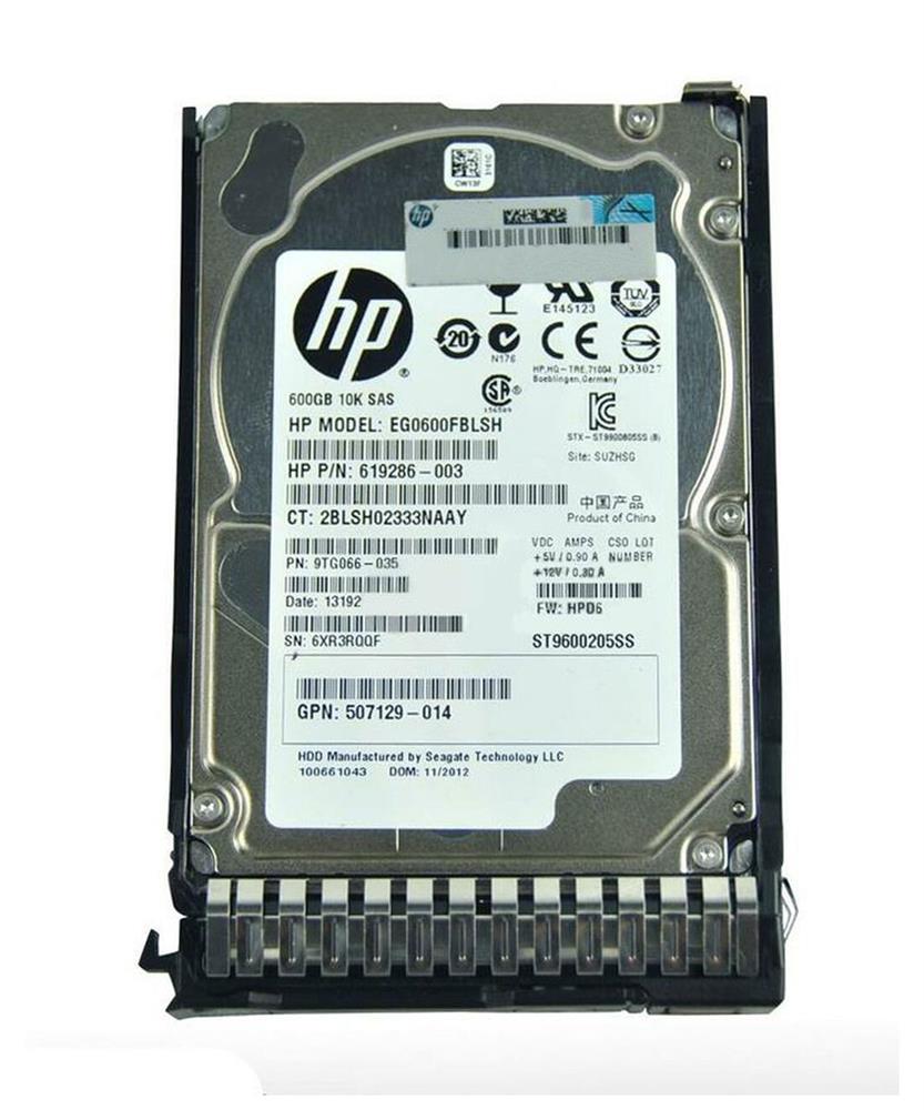 064-0526-001 HP 600GB 10000RPM SAS 2.5-inch Internal Hard Drive