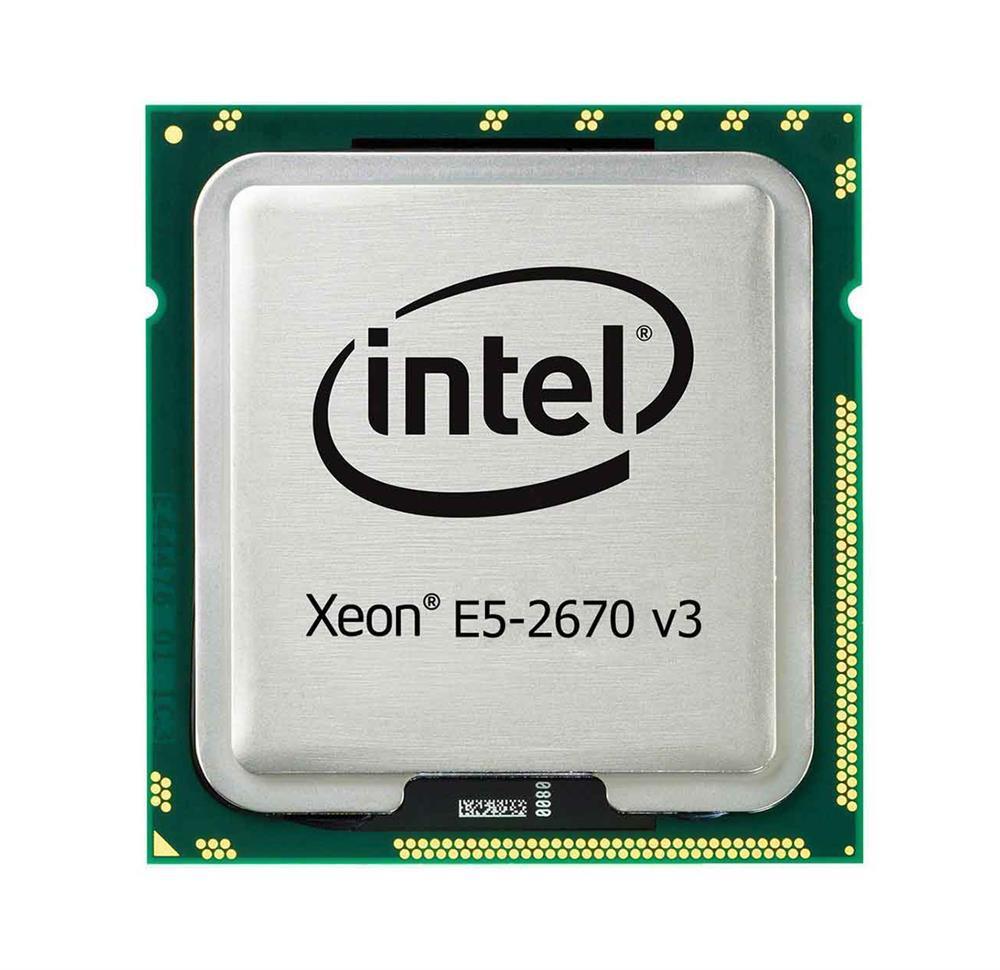 06C5L Dell 2.30GHz 9.60GT/s QPI 30MB L3 Cache Socket FCLGA2011-3 Intel Xeon E5-2670 v3 12-Core Processor Upgrade