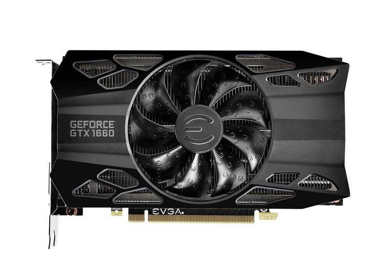 06G-P4-1163-KF EVGA Nvidia GeForce GTX 1660 XC 6GB GDDR5 192-Bit HDMI / DisplayPort / Dual-Link DVI-D PCI-Express 3.0 Gaming Video Graphics Card