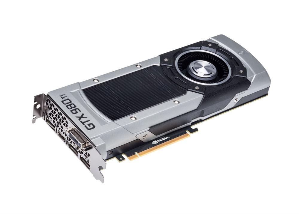 06G-P4-4990-A1 EVGA GeForce GTX 980 Ti 6GB 384-bit GDDR5 PCI Express 3.0 SLI Support Reference (NV Direct Board) Video Graphics Card