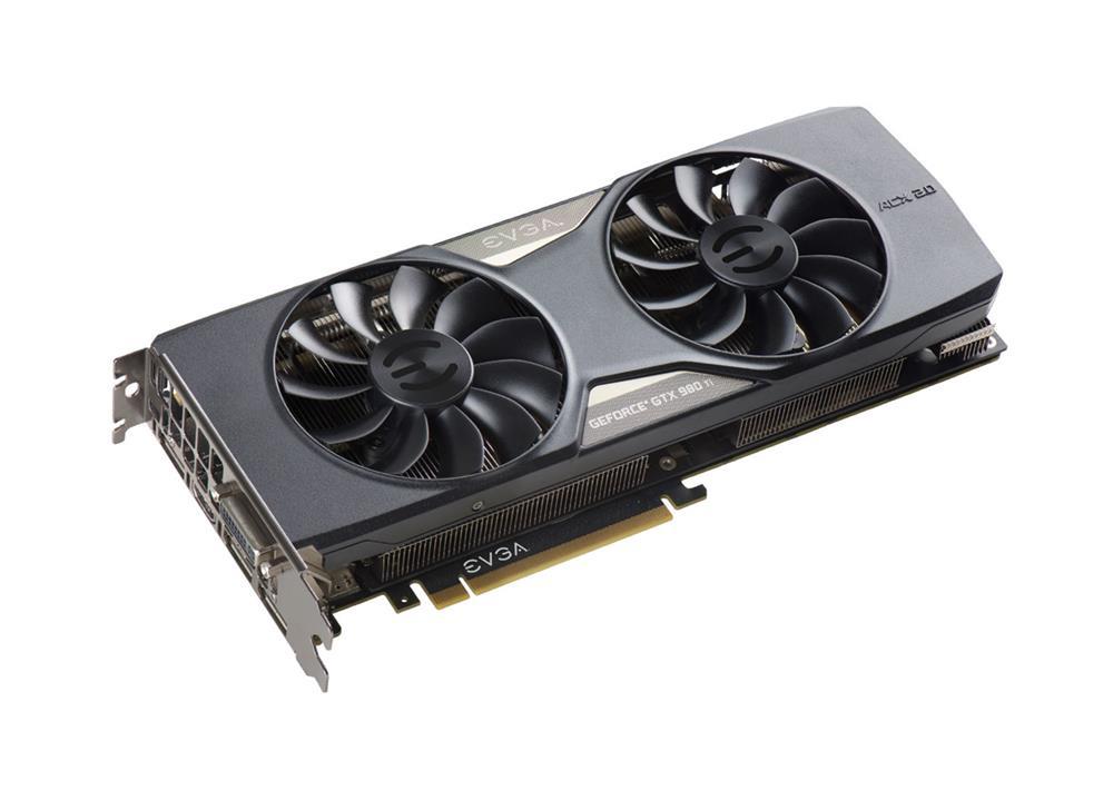 06G-P4-4993-LA EVGA Nvidia GeForce GTX 980 Ti Superclocked 6GB GDDR5 384-Bit HDMI / 3x DisplayPort PCI-Express 3.0 Video Graphics Card