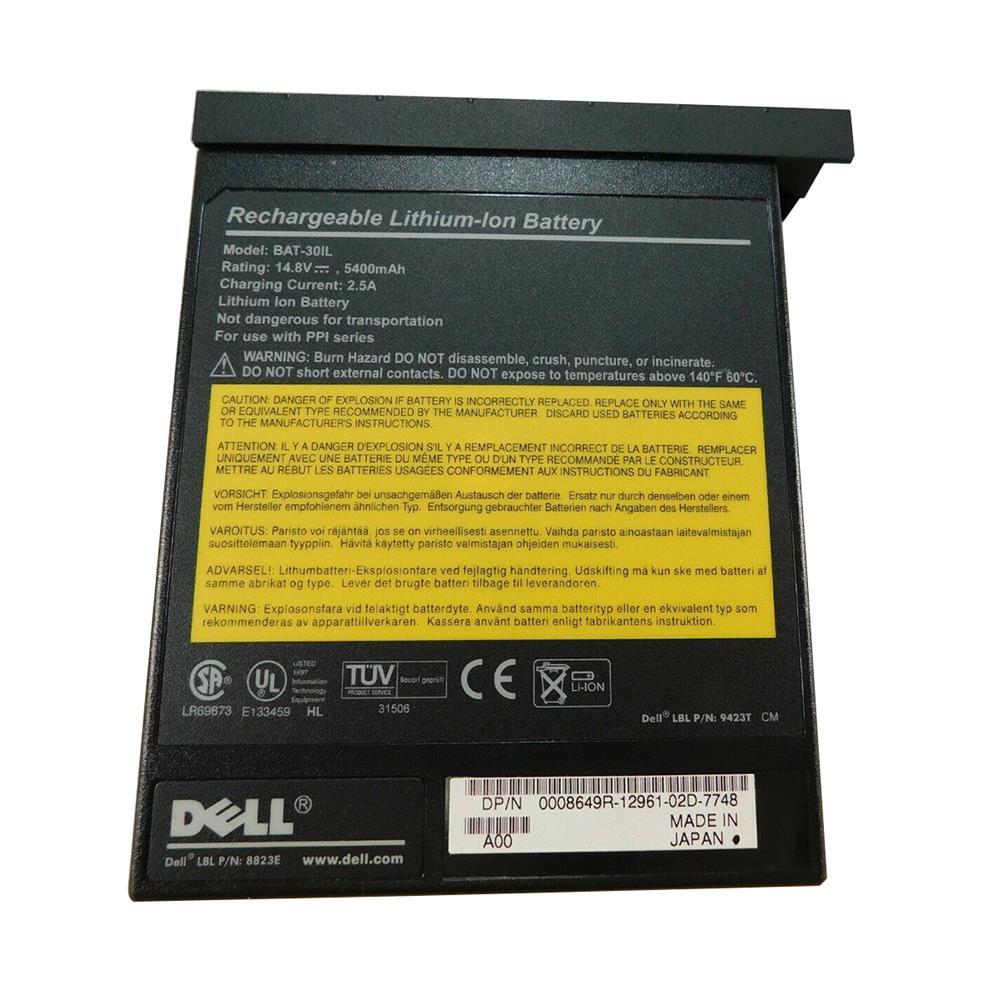 08823E Dell 5400mAh 14.4V Li-Ion Battery for Inspiron 7000 Series Inspiron 7500 (Refurbished)