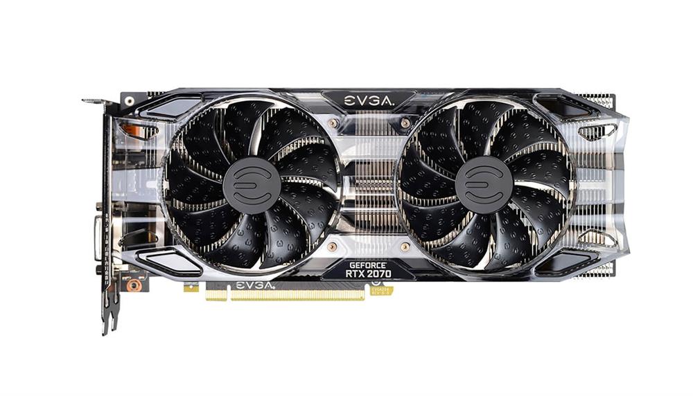 08G-P4-1071-KR EVGA Nvidia GeForce RTX 2070 8192MB GDDR6 256-Bit HDMI / DisplayPort / DVI-D PCI-Express 3.0 Video Graphics Card