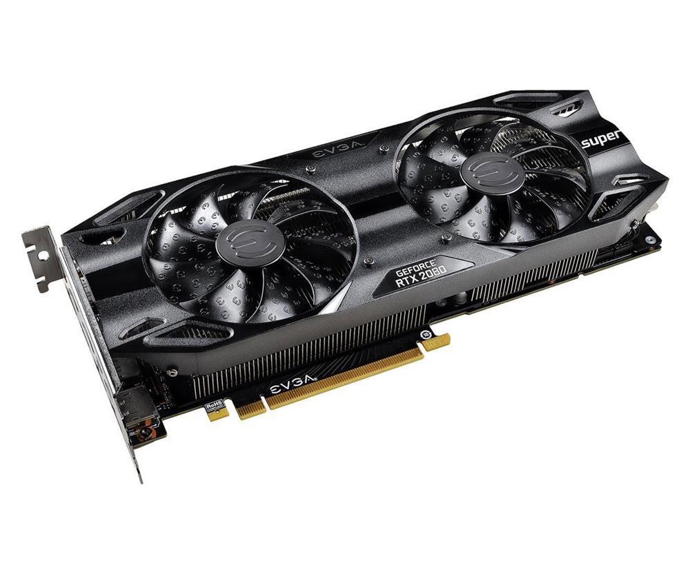 08G-P4-2083-TX EVGA GeForce RTX 2080 Super KO Gaming 8GB GDDR6 Dual Fans Video Graphics Card