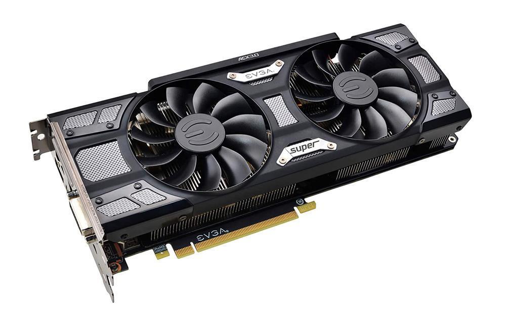 08G-P4-3062-TR EVGA GeForce RTX 2060 Super SC Black Gaming 8GB GDDR6 Dual Fans Video Graphics Card