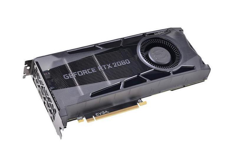 08G-P4-3080-R2 EVGA GeForce RTX 2080 Super Gaming 8GB GDDR6 RGB LED Logo Metal Backplate Video Graphics Card