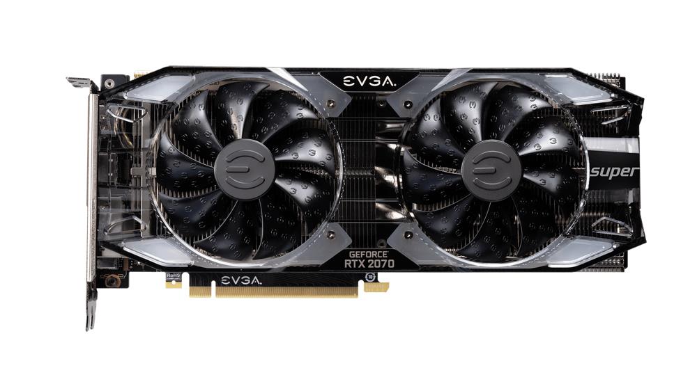 08G-P4-3175-A1 EVGA GeForce RTX 2070 Super XC Ultra+ 8GB GDDR6 RGB Metal Backplate Video Graphics Card