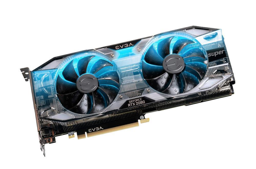 08G-P4-3182-K5 EVGA GeForce RTX 2080 Super XC Gaming 8GB GDDR6 RGB LED Metal Backplate Video Graphics Card