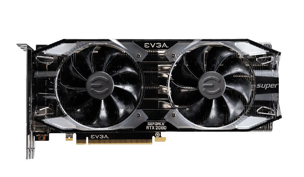 08G-P4-3185-T1 EVGA GeForce RTX 2080 Super XC2 Gaming 8GB 256-bit GDDR6 PCI Express 3.0 iCX2 Technology RGB LED Metal Backplate Video Graphics Card