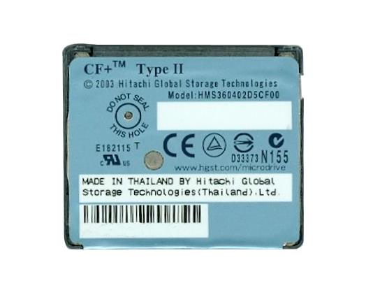 08K2530 IBM 1GB CompactFlash Type II 1-inch Drive