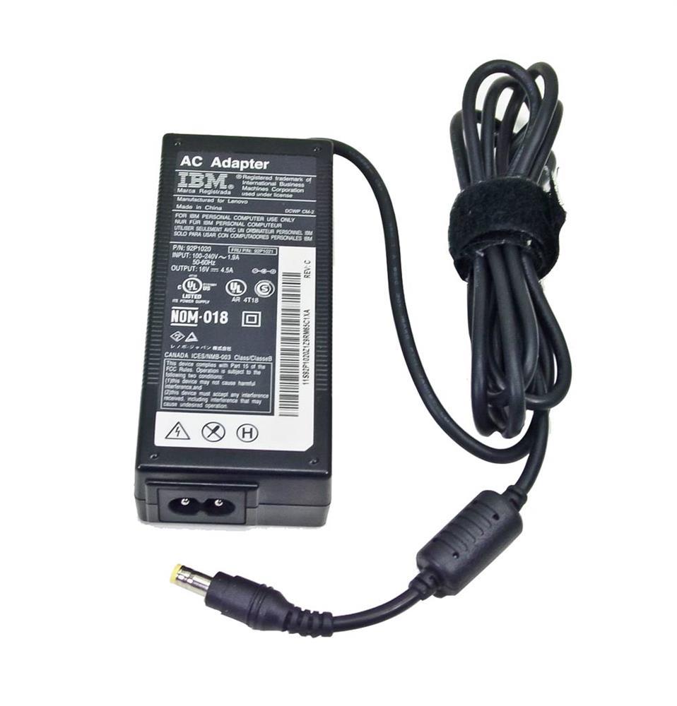 08K8209 IBM Lenovo 72W AC Adapter 2-Pin for ThinkPad A/T/X Series