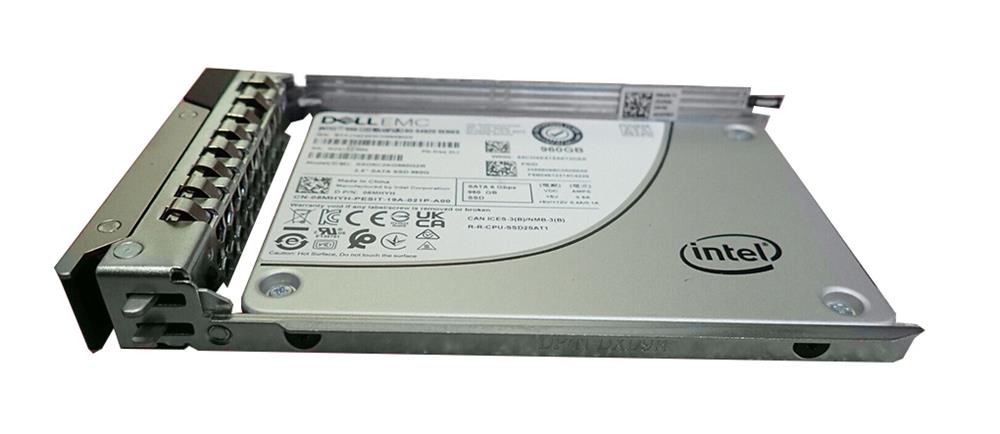 08MHYH Dell 960GB TLC SATA 6Gbps Hot Swap Mixed Use 2.5-inch Internal Solid State Drive (SSD)