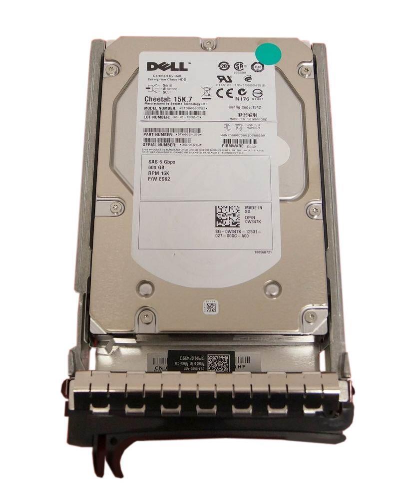 0941955-01 Dell Equallogic 600GB 10000RPM SAS 6Gbps 3.5-inch Internal Hard Drive