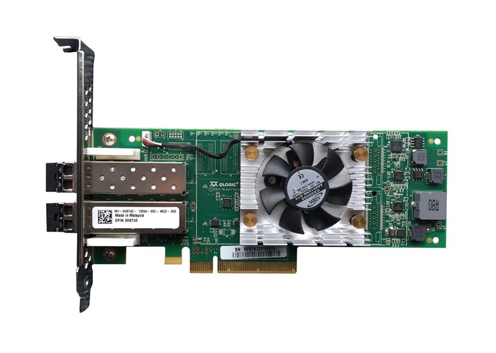 09J1RG Dell Qle2662 16Gbps Fibre Channel PCIe Host Bust Adapter (HBA)