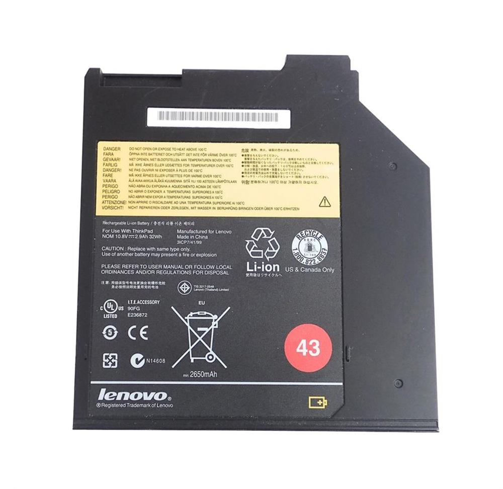 0A36310-01 Lenovo Battery Thinkpad Battery 43 (Refurbished)