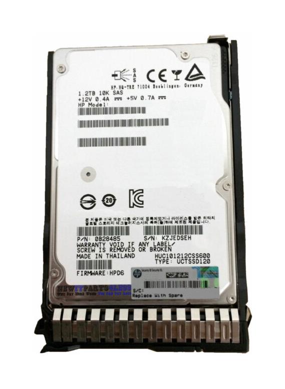 0B28485 Hitachi 1.2TB 10000RPM SAS 6Gbps 2.5-inch Internal Hard Drive for G8 G9