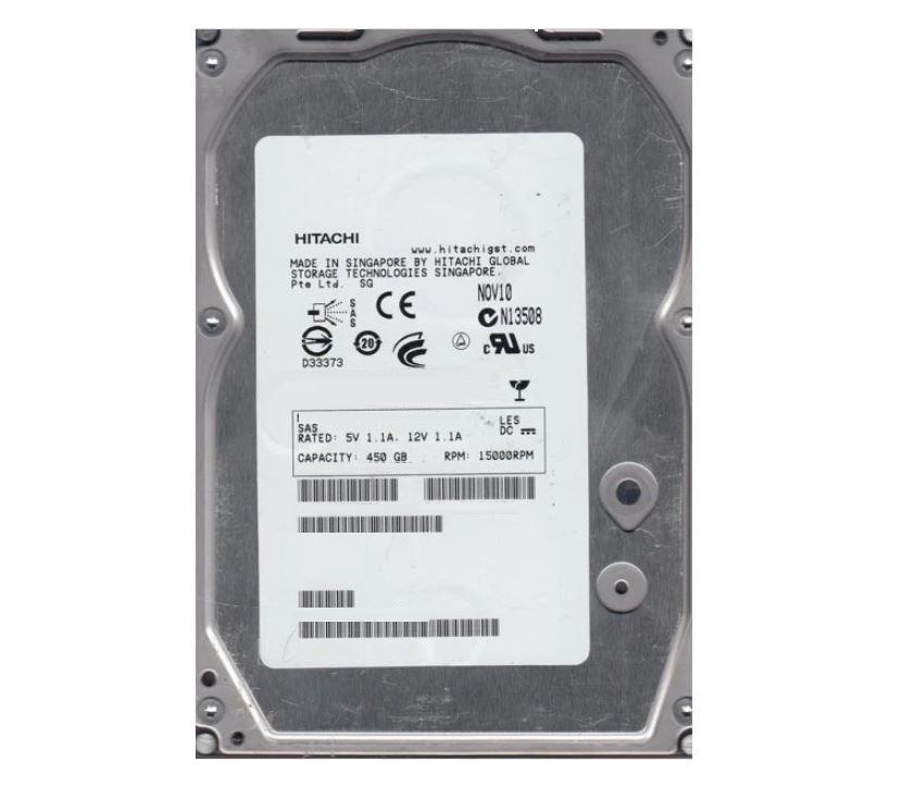 0B31344 Hitachi 450GB 15000RPM SAS 12Gbps 3.5-inch Internal Hard Drive