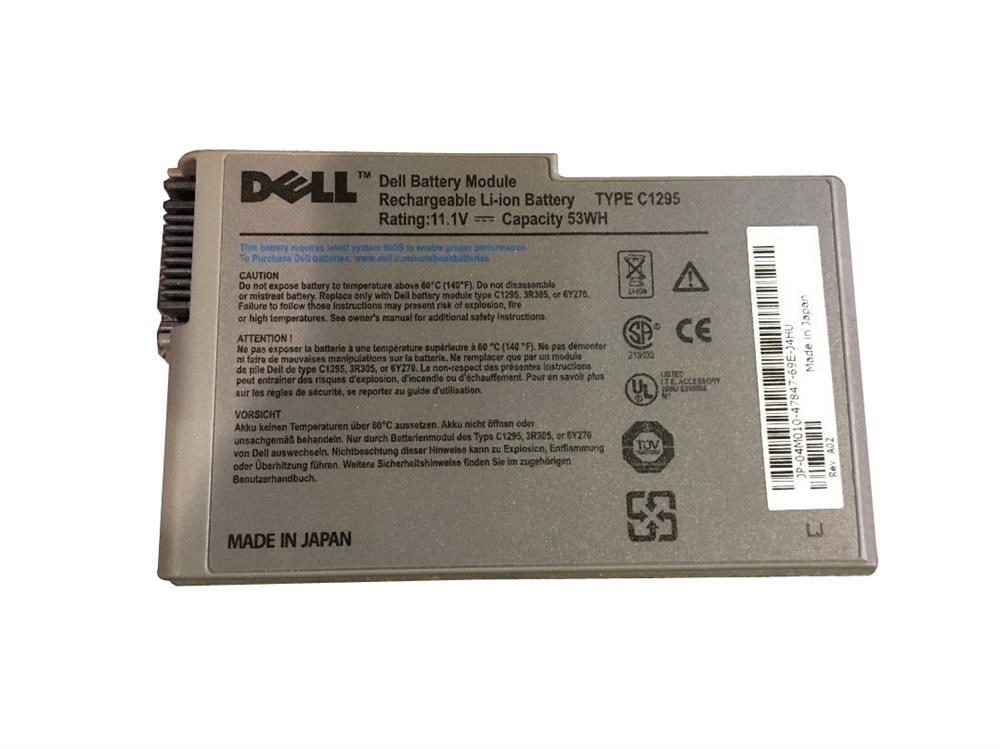 0C1295 Dell Lithium-Ion Battery 14.8V 1900mAh (Refurbished)