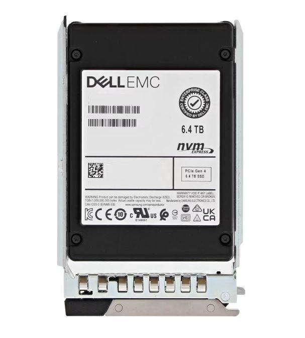 0CCR37 Dell EMC 6.4TB PCI Express 3.0 x4 Flash Enterprise NVMe Mixed Use Gen4 U.2 Internal Solid State Drive (SSD) with Carrier
