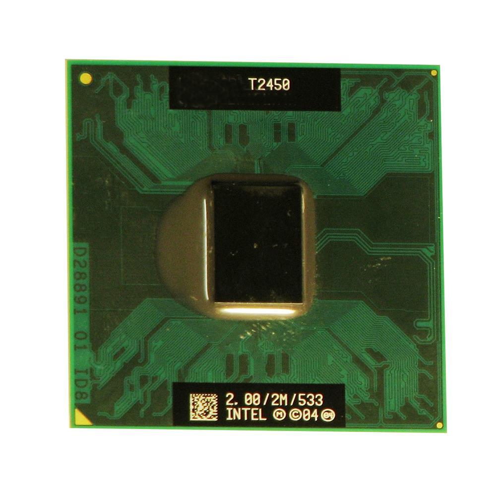 0CJ079 Dell 2.00GHz 533MHz FSB 2MB L2 Cache Intel Core Duo T2450 Dual-Core Processor Upgrade