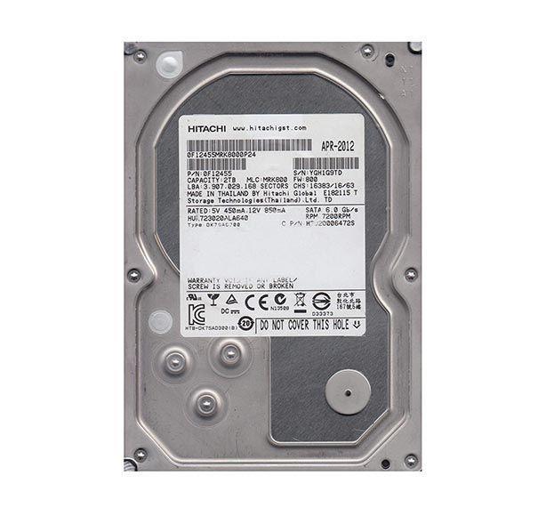 0F19462 Hitachi 2TB 7200RPM SATA 6Gbps 3.5-inch Internal Hard Drive