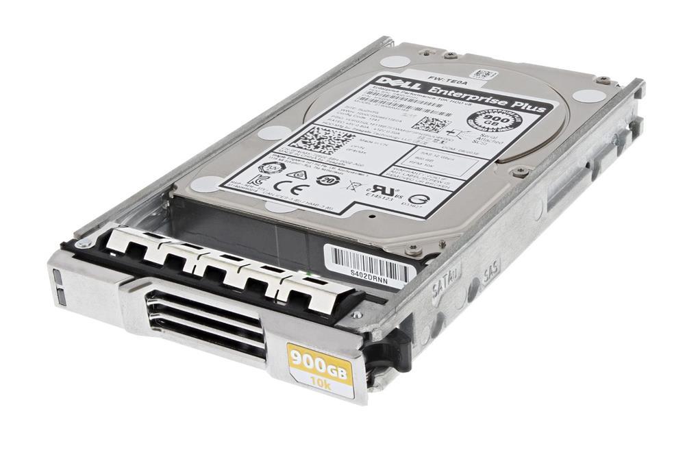 0F4VMK Dell 900GB 10000RPM SAS 12Gbps Hot Swap 2.5-inch Internal Hard Drive Drives with Tray for PowerEdge Server