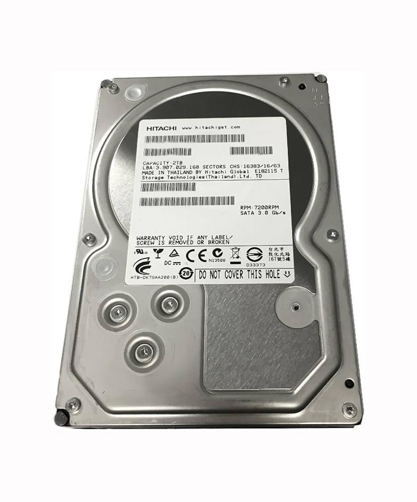 0S00164 HGST Hitachi Deskstar HD32000 IDK/7K 2TB 7200RPM SATA 3Gbps 32MB Cache 3.5-inch Internal Hard Drive