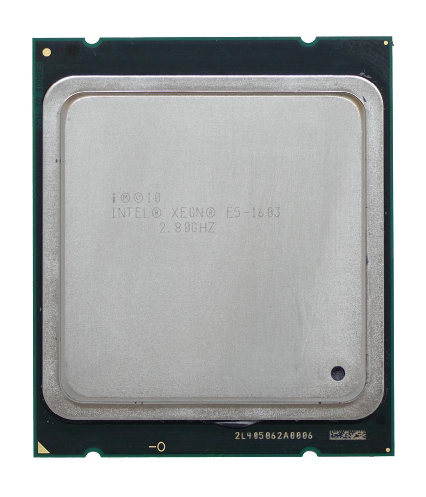 0TC6CK Dell 2.80GHz 5.00GT/s DMI 10MB L3 Cache Socket FCLGA2011 Intel Xeon E5-1603 Quad Core Processor Upgrade