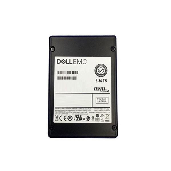 0W6DNY Dell 3.84TB PCI Express 4.0 U.3 NVMe 2.5-inch Internal Solid State Drive (SSD)