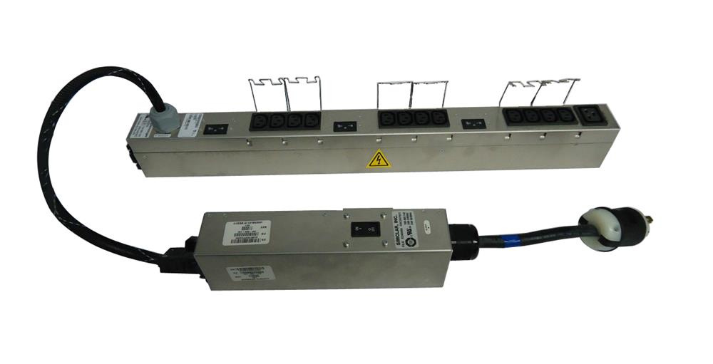 100-885-167 EMC 12-Outlet PDU w/ 240v Cicuit Breaker Single Phase (Refurbished)