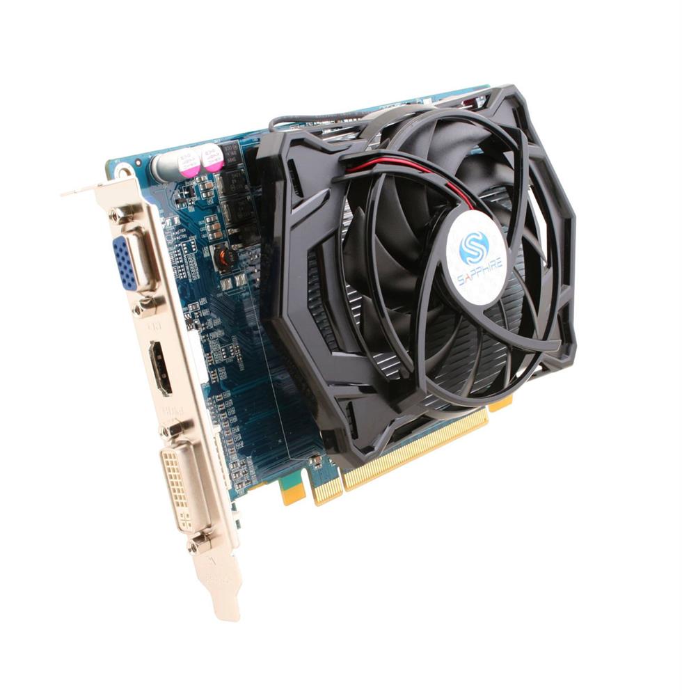 100296HDMI Sapphire Radeon HD 4670 Graphics Card ATi Radeon HD 4670 750MHz 1GB DDR3 SDRAM 128bit PCI Express 2.0 x16 DVI-I HD-15 HDMI