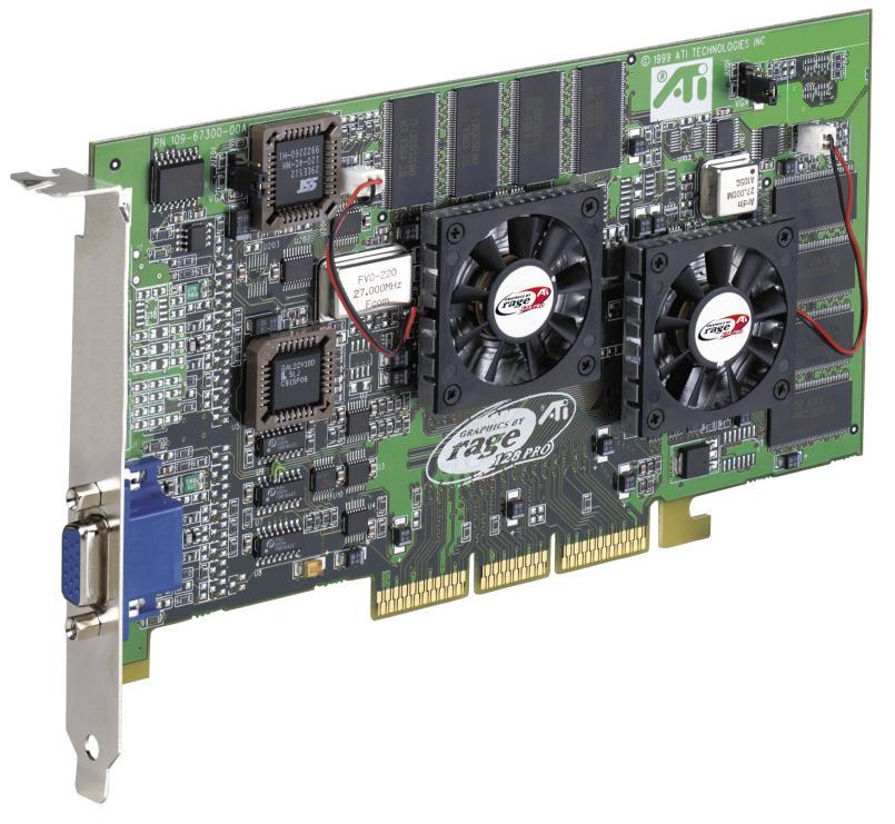 109-72700-01 ATI Rage 128 Pro 16MB AGP Video Graphics Card