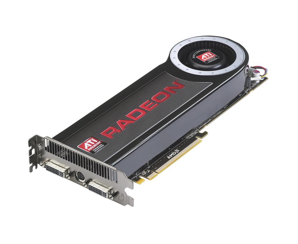 109-B50937-00 ATI Radeon HD 4870 X2 2GB GDDR5 512-Bit (2x 256-Bit) PCI Express 2.0 x16 Dual DVI/ HDMI/ HDTV/ S-Video Out/ HDCP Ready/ CrossFireX Support Video Graphics Card