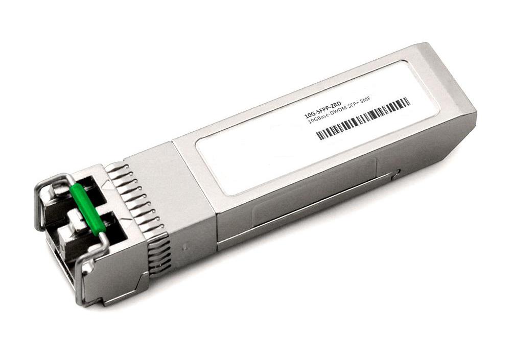 10G-SFPP-ZRD-1549-32 Brocade 10Gbps 10GBase-ZR DWDM Single-mode Fiber 80km 1549.32nm Duplex LC Connector SFP+ Transceiver Module