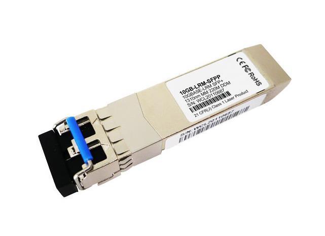 10GB-LRM-SFPP-A1 Enterasys 10Gbps 10GBase-LRM Multi-mode Fiber 220m 1310nm Duplex LC Connector SFP+ Transceiver Module for Enterasys Compatible (Refurbished)
