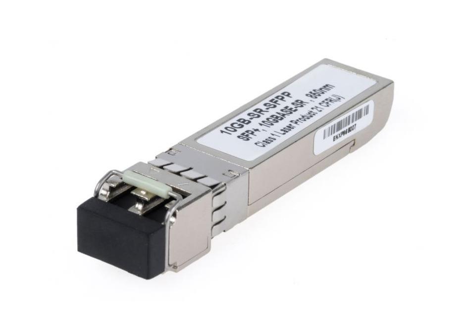 10GB-SR-SFPP-A1 Enterasys 10Gbps 10GBase-SR Multi-mode Fiber 300m 850nm Duplex LC Connector SFP+ Transceiver Module (Refurbished)