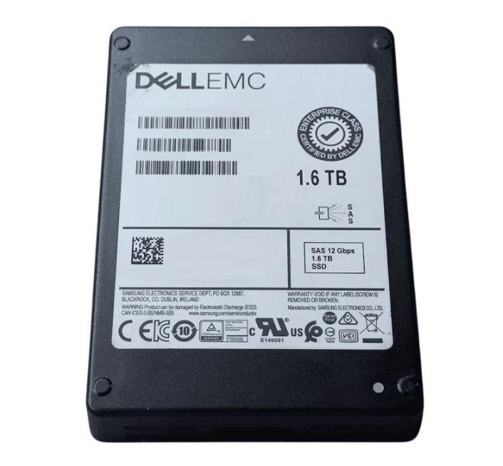 118999847 EMC TLC 1.6TB SAS 24Gbps Mixed Use Sff 2.5-inch Enterprise Solid State Drive (SSD)