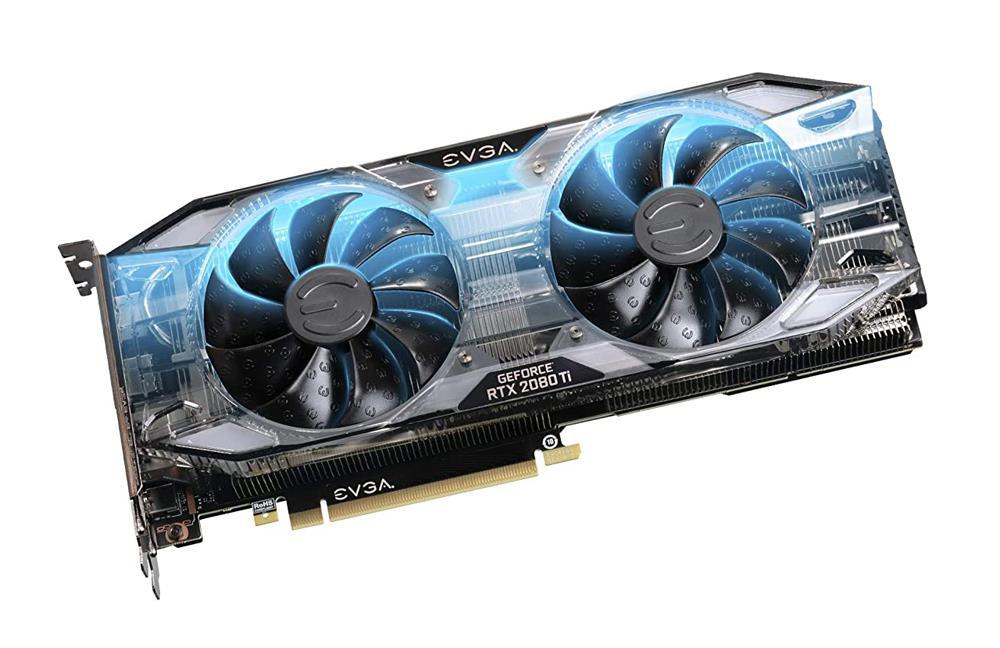 11G-P4-2382-K2 EVGA GeForce RTX 2080 Ti XC Gaming 11GB GDDR6 Dual HDB Fans RGB LED Metal Backplate Video Graphics Card