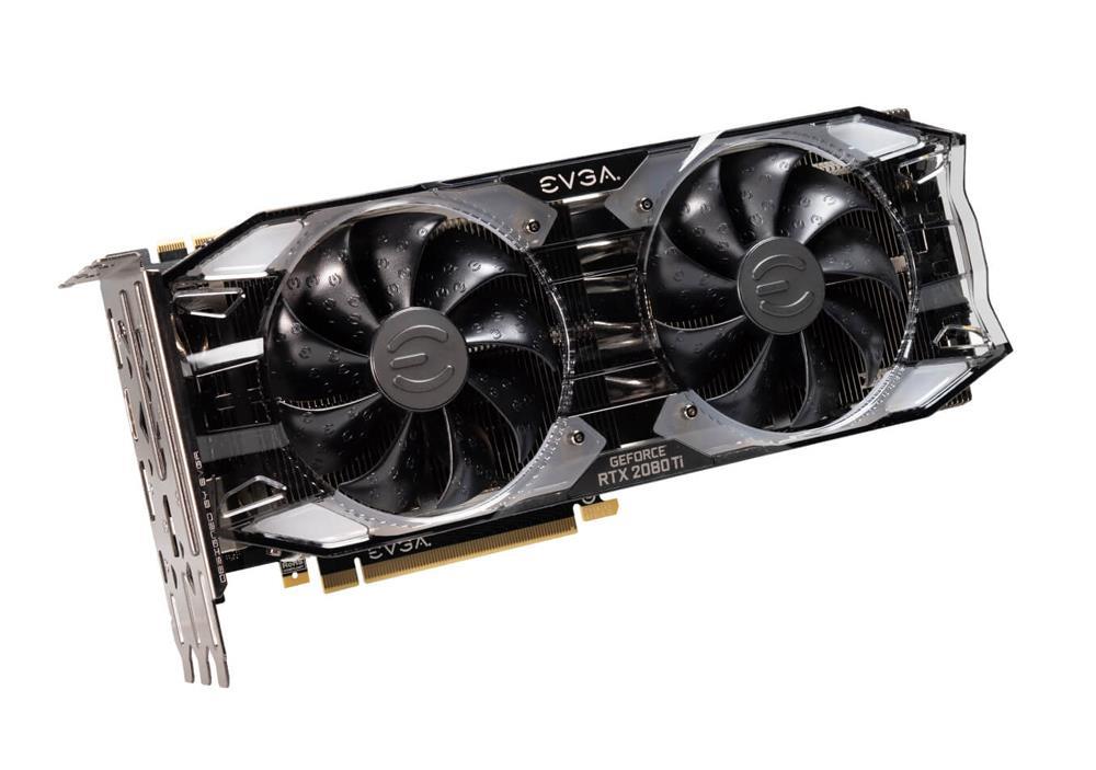 11G-P4-2383-DR EVGA GeForce RTX 2080 Ti XC Ultra 11GB GDDR6 Overclocked 2.75 Slot Extreme Cool Dual 70C Gaming RGB Metal Backplate Video Graphics Card
